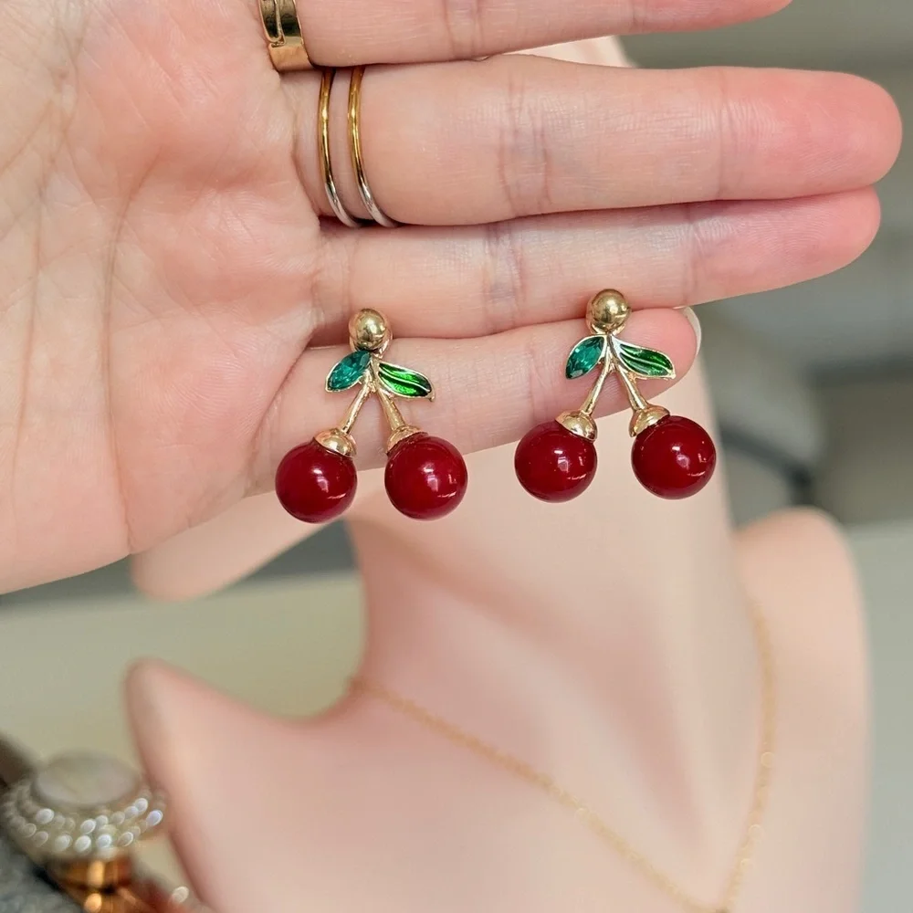 ⚜️ Cherry Transformer  Earrings